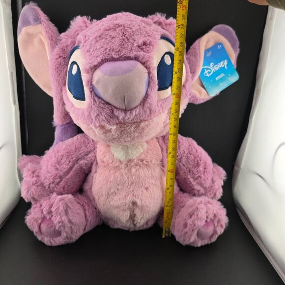 Disney Angel Plush Lilo & Stitch Pink Stuffed Toy 11" NWT Soft Cute Gift - Picture 9 of 10